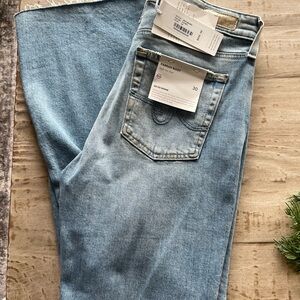 AG Adriano Goldschmied High Rise Light Blue Jeans